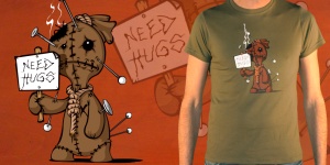 T-shirt Need hugs