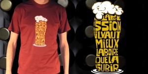 T-shirt La pression