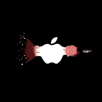 apple and tux
