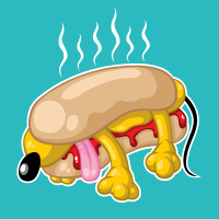 Chien chaud
