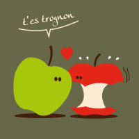 t' es trognon