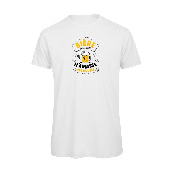 T-shirt bio - B&C - T Shirt organique - Bière qui roule