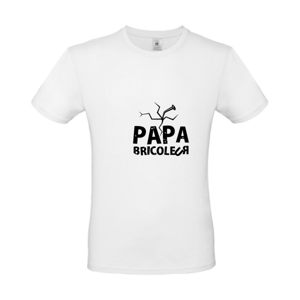 T-shirt léger - B&C - E150 - Papa bricoleur