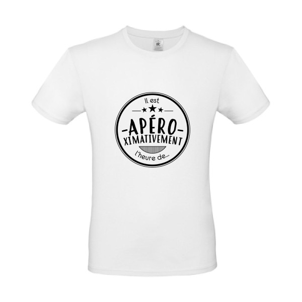 T-shirt léger - B&C - E150 - Apéro