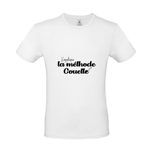 T-shirt léger - B&C - E150 - La méthode Couette