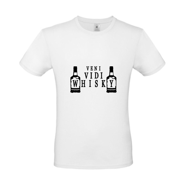 T-shirt léger - B&C - E150 - VENI VIDI WHISKY