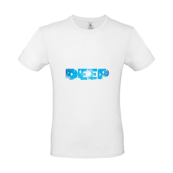 T-shirt léger - B&C - E150 - deep