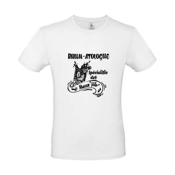 T-shirt léger - B&C - E150 - Rhum-atologue
