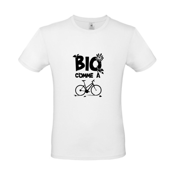 T-shirt léger - B&C - E150 - Bio comme un vélo