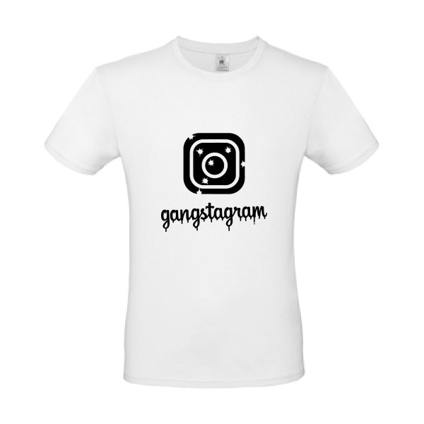 T-shirt léger - B&C - E150 - GANGSTAGRAM