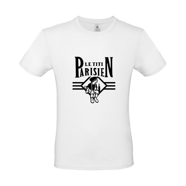 T-shirt léger - B&C - E150 - titi parisien