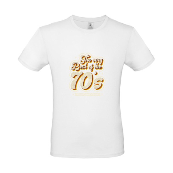 T-shirt léger - B&C - E150 - 70s