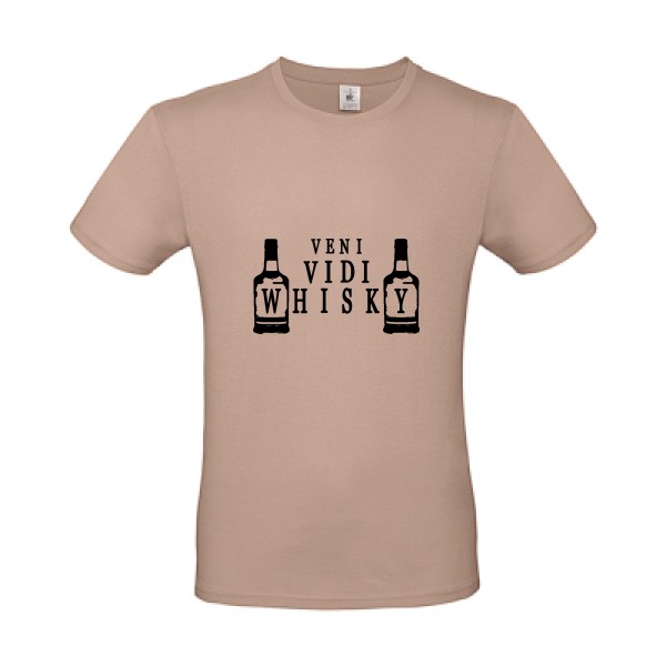 T-shirt léger - B&C - E150 - VENI VIDI WHISKY