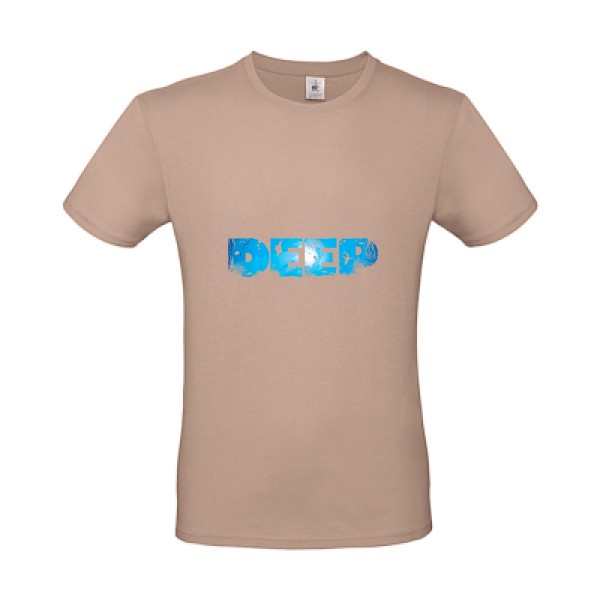 T-shirt léger - B&C - E150 - deep