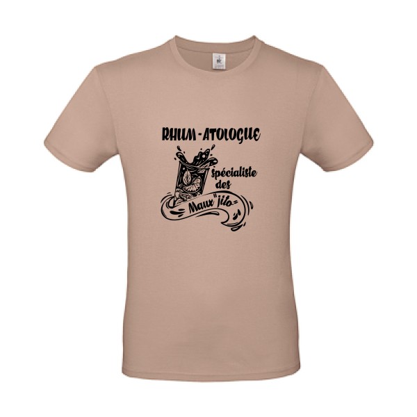 T-shirt léger - B&C - E150 - Rhum-atologue