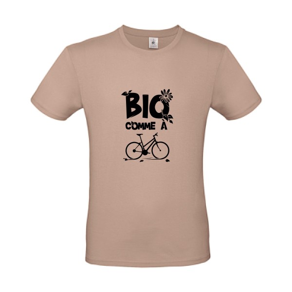 T-shirt léger - B&C - E150 - Bio comme un vélo