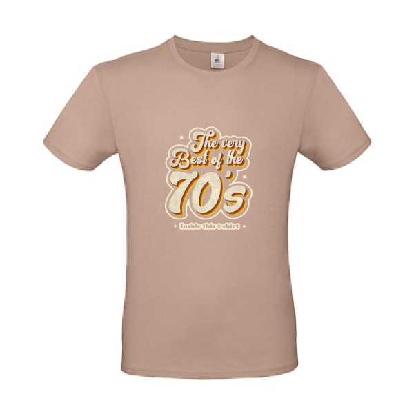 T-shirt léger - B&C - E150 - 70s