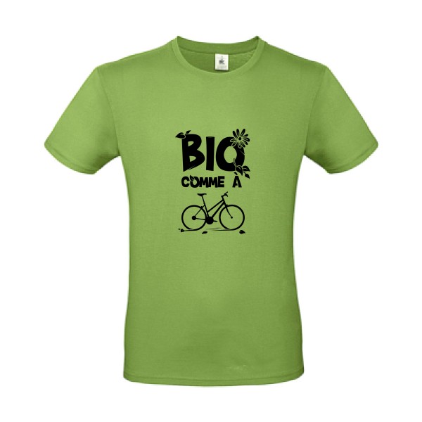 T-shirt léger - B&C - E150 - Bio comme un vélo