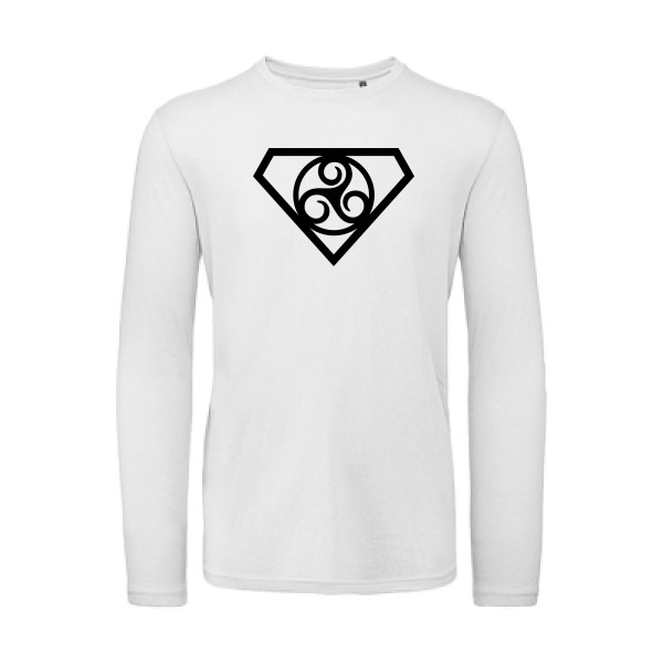 Super Celtic-T shirt breton -B&C - T Shirt organique manches longues