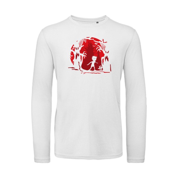 nightmare T-shirt bio manches longues Homme original -B&C - T Shirt organique manches longues