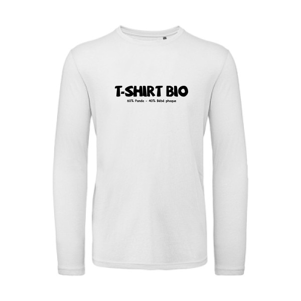 T-Shirt BIO-tee shirt humoristique-B&C - T Shirt organique manches longues