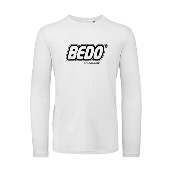T-shirt bio manches longues original Homme  - Bedo - 