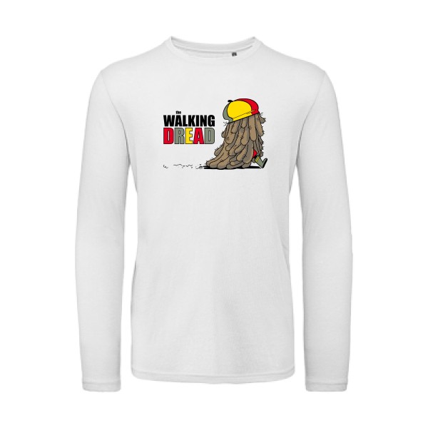 the WALKING DREAD-T-shirt bio manches longues vintage et reggae 