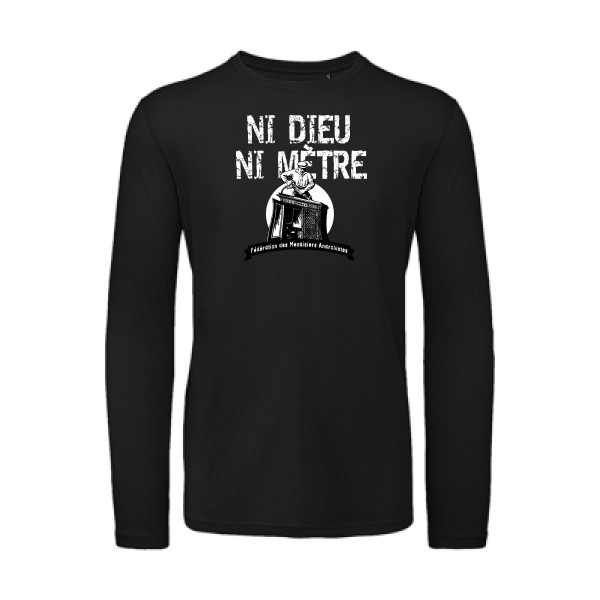 Tee shirt original Homme - Nada-B&C - T Shirt organique manches longues
