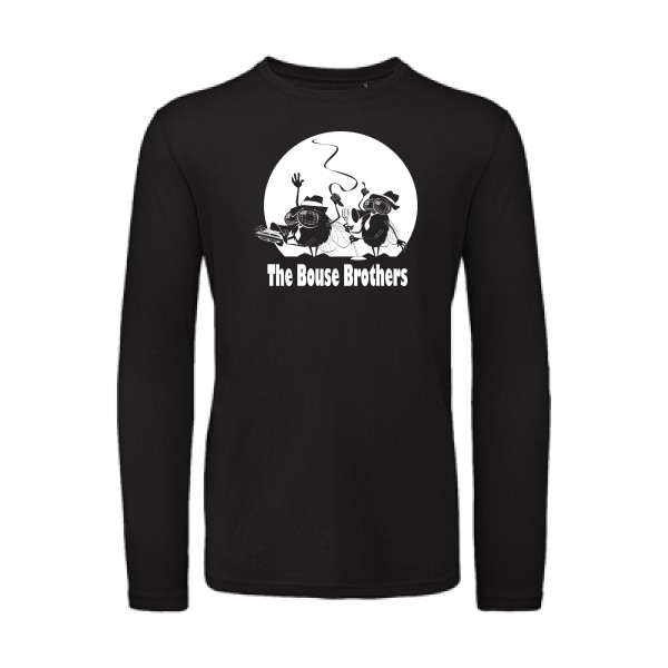The Bouse Brothers - Tee shirt humour-B&C - T Shirt organique manches longues