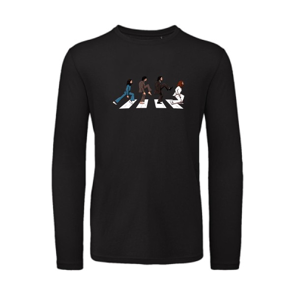 English walkers - B&C - T Shirt organique manches longues Homme - T-shirt bio manches longues musique - thème musique et rock -