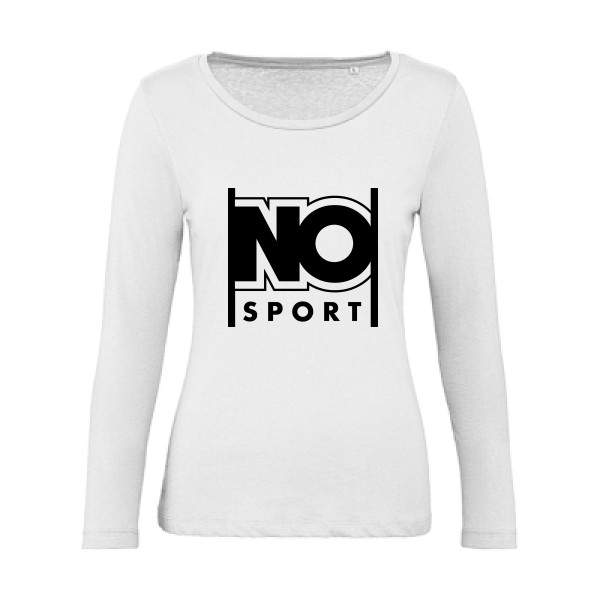 T-shirt femme bio manches longues Femme original - NOsport - 