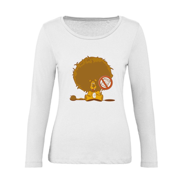 T shirt original Femme -manifestation d'un lion -