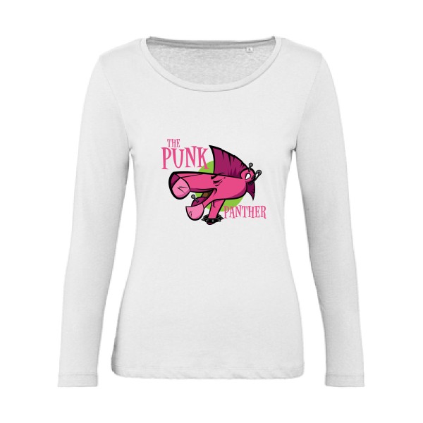 The Punk Panther - T shirt anime-B&C - Inspire LSL women 