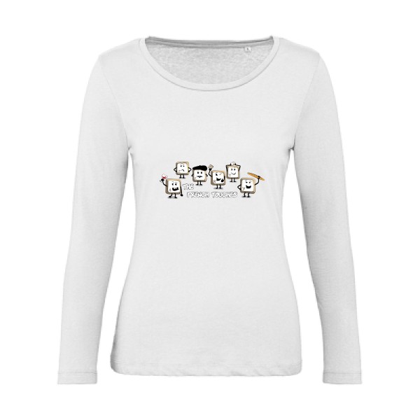 The French Touches - T shirt Geek- B&C - Inspire LSL women 