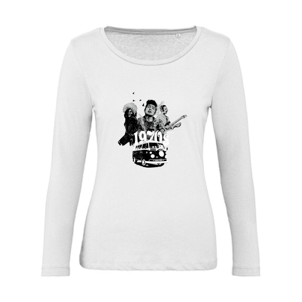 1970  -Tee shirt Femme vintage -
