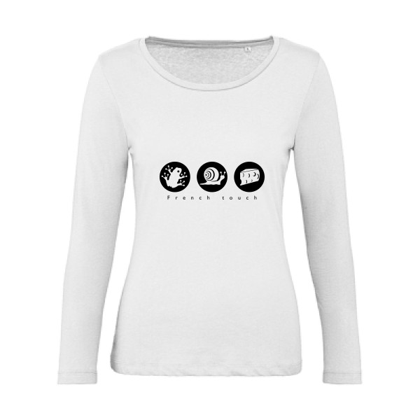  la French touch - T shirt original -B&C - Inspire LSL women 