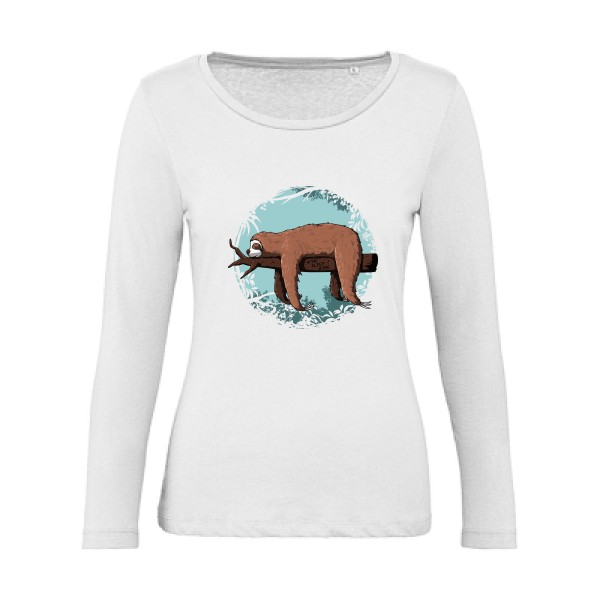 Home sleep home - T- shirt animaux- B&C - Inspire LSL women 