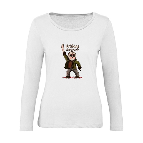 Friday night  fever - T shirt Geek- B&C - Inspire LSL women 