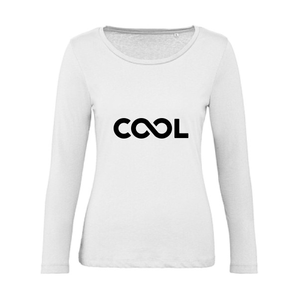 Infiniment cool - Le Tee shirt  Cool - B&C - Inspire LSL women 