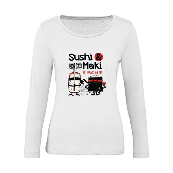 Sushi et Maki-B&C - Inspire LSL women  - T-shirts et sweats originaux -