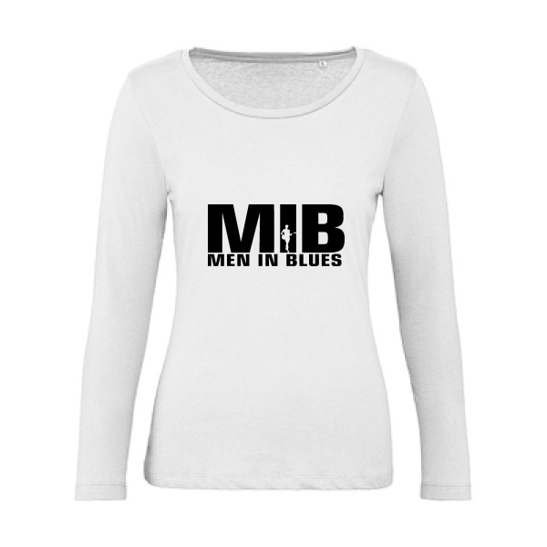 Men in blues - T-shirt thème musique-B&C - Inspire LSL women  - pour Femme