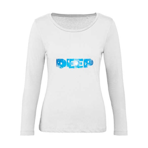deep- tee-shirt original- modèle B&C - Inspire LSL women -