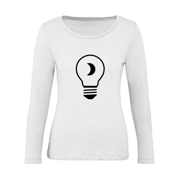 Noctambule - T shirt original Femme - modèle B&C - Inspire LSL women  - 