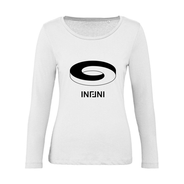T-shirt femme bio manches longues - B&C - Inspire LSL women  - Infini