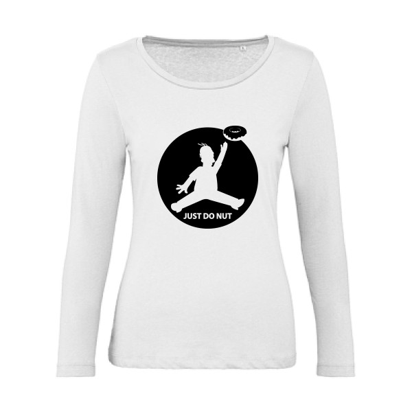 Hom'air : - Tee shirt rigolo Femme -B&C - Inspire LSL women 