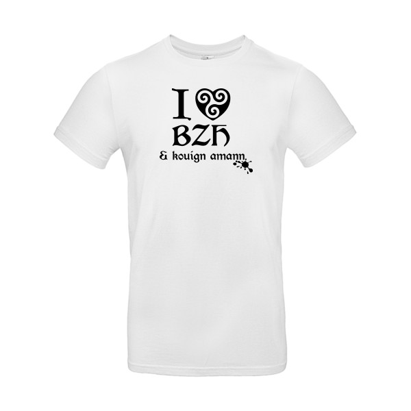 Love BZH & kouign-Tee shirt breton - B&C - E190