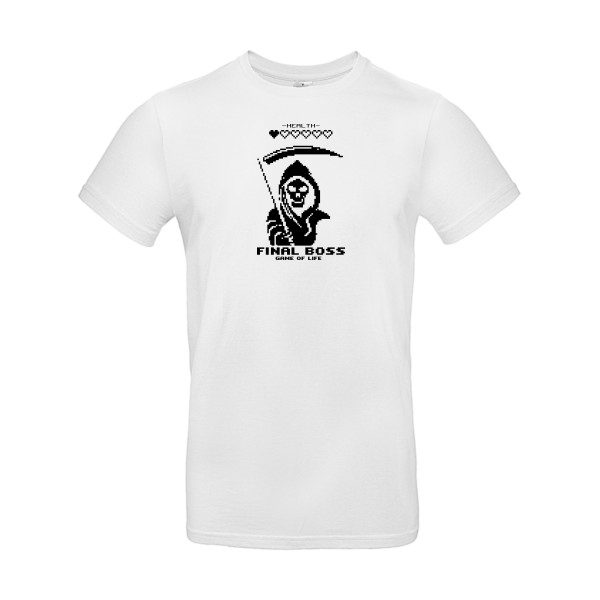 Destination Finale - T-shirt parodie  pour Homme - modèle B&C - E190 - thème film vintage et dark side -