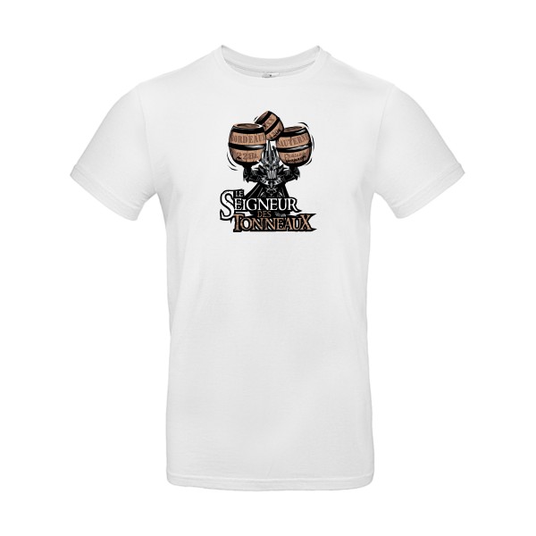 Tee shirt humour Homme  Le Seigneur des Tonneaux -B&C - E190