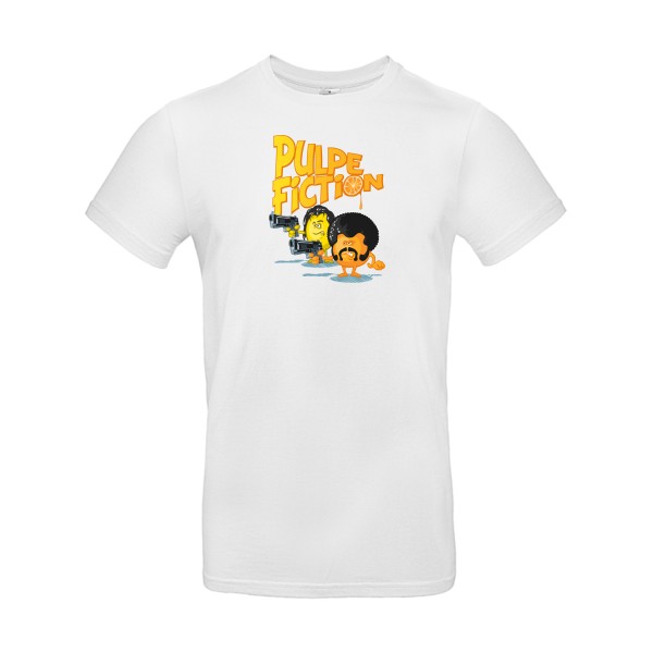 Pulpe Fiction -T-shirt Homme humoristique -B&C - E190 -Thème humour et cinéma -