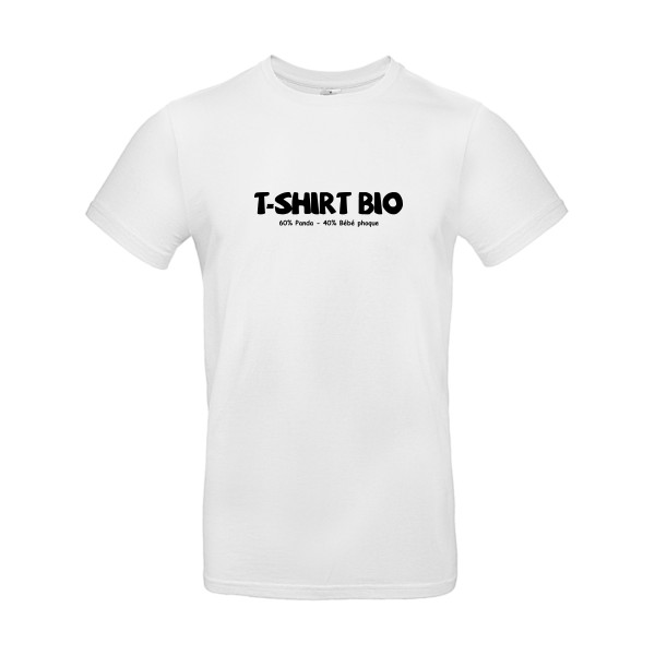 T-Shirt BIO-tee shirt humoristique-B&C - E190